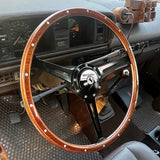 westfalia logo horn button for 9 bolt steering wheels