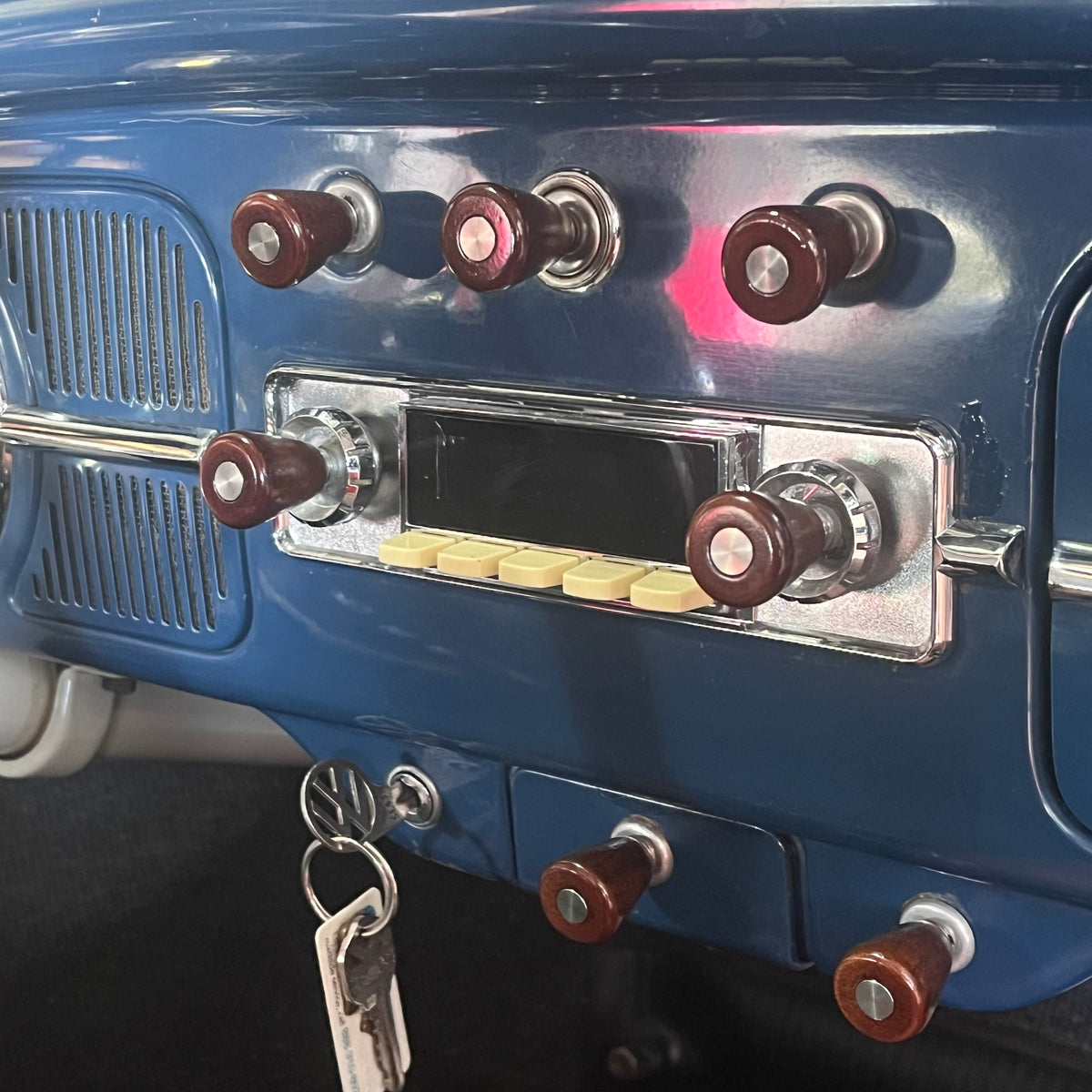 WOOD RADIO KNOBS Vintage AirCooled Parts