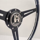 wolfsburg logo horn button for 9 bolt steering wheels