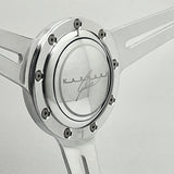 Karmann Ghia script logo horn button for 9 bolt steering wheels