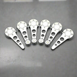 chrome window crank and door handle set for vw beetle convertible