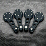 black aluminum window crank set for vw beetle convertible