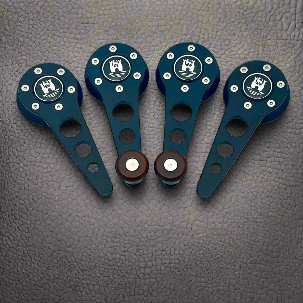 ワードローブ LEGEND Window Crank & Door Handle Sets for Beetle, Ghia, Top 3