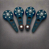 black window crank and door handle set for VW beetle
