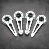 SUEDE/VENOM Window Crank & Door Handle Sets for  Beetle, Ghia, Top 3, Bay Bus, Vanagon, MK1, Vanagon and Porsche 356/914/924
