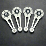 SUEDE/VENOM Window Crank & Door Handle Sets for  Beetle, Ghia, Top 3, Bay Bus, Vanagon, MK1, Vanagon and Porsche 356/914/924