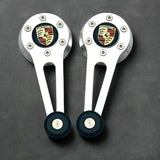 SUEDE/VENOM Window Crank & Door Handle Sets for  Beetle, Ghia, Top 3, Bay Bus, Vanagon, MK1, Vanagon and Porsche 356/914/924