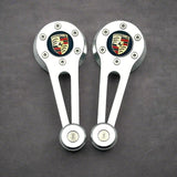SUEDE/VENOM Window Crank & Door Handle Sets for  Beetle, Ghia, Top 3, Bay Bus, Vanagon, MK1, Vanagon and Porsche 356/914/924