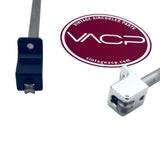 Roller throttle cable guide for VW type 1