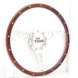 thing logo horn button for 9 bolt steering wheels