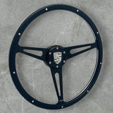 porsche logo Lasered horn button for 6 bolt steering wheels,