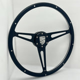 Porsche logo Lasered horn button for 6 bolt steering wheels,