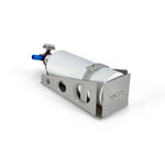 Custom beige universal fire extinguisher mount for 2.5lb extinguisher