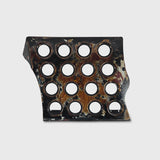 custom black patina footrest for VW beetle