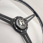 wolfsburg logo horn button for 9 bolt steering wheels 