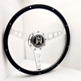 15" STEERING WHEELS 9 BOLT for BEETLE, GHIA, TYPE3, THING & SUPER BEETLE