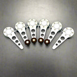 chrome window crank and door handle set for vw beetle convertible 