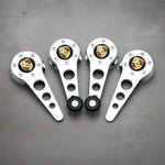 RALLYE Window Crank & Door Handle Sets for  Beetle, Ghia, Top 3, Bay Bus, Vanagon, MK1, Vanagon and Porsche 356/914/924