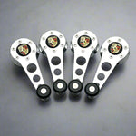 RALLYE Window Crank & Door Handle Sets for  Beetle, Ghia, Top 3, Bay Bus, Vanagon, MK1, Vanagon and Porsche 356/914/924