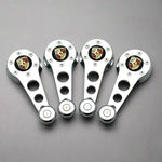 RALLYE Window Crank & Door Handle Sets for  Beetle, Ghia, Top 3, Bay Bus, Vanagon, MK1, Vanagon and Porsche 356/914/924