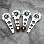 RALLYE Window Crank & Door Handle Sets for  Beetle, Ghia, Top 3, Bay Bus, Vanagon, MK1, Vanagon and Porsche 356/914/924