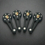 black aluminum window crank set for vw beetle convertible 