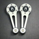 SUEDE/VENOM Window Crank & Door Handle Sets for  Beetle, Ghia, Top 3, Bay Bus, Vanagon, MK1, Vanagon and Porsche 356/914/924