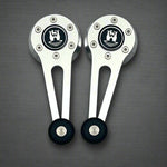 SUEDE/VENOM Window Crank & Door Handle Sets for  Beetle, Ghia, Top 3, Bay Bus, Vanagon, MK1, Vanagon and Porsche 356/914/924