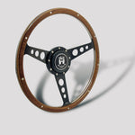 wood rimmed steering wheel for vw beetle, Karmann Ghia, type 2, thing and Porsche 914