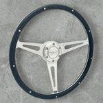 Karmann Ghia logo Lasered horn button for 6 bolt steering wheels, 