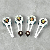 VW Beetle Window cranks and door handles, chrome with Porsche Logo and Wood knobs