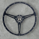 Black Wood Steering wheel for VW Split Window Bus