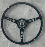 ONYX STEERING WHEEL for BEETLE, GHIA, TYPE 3, THING,PORSCHE, SPLIT/BAY & VANAGON