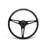 Black steering wheel with rivet for Karmann Ghia